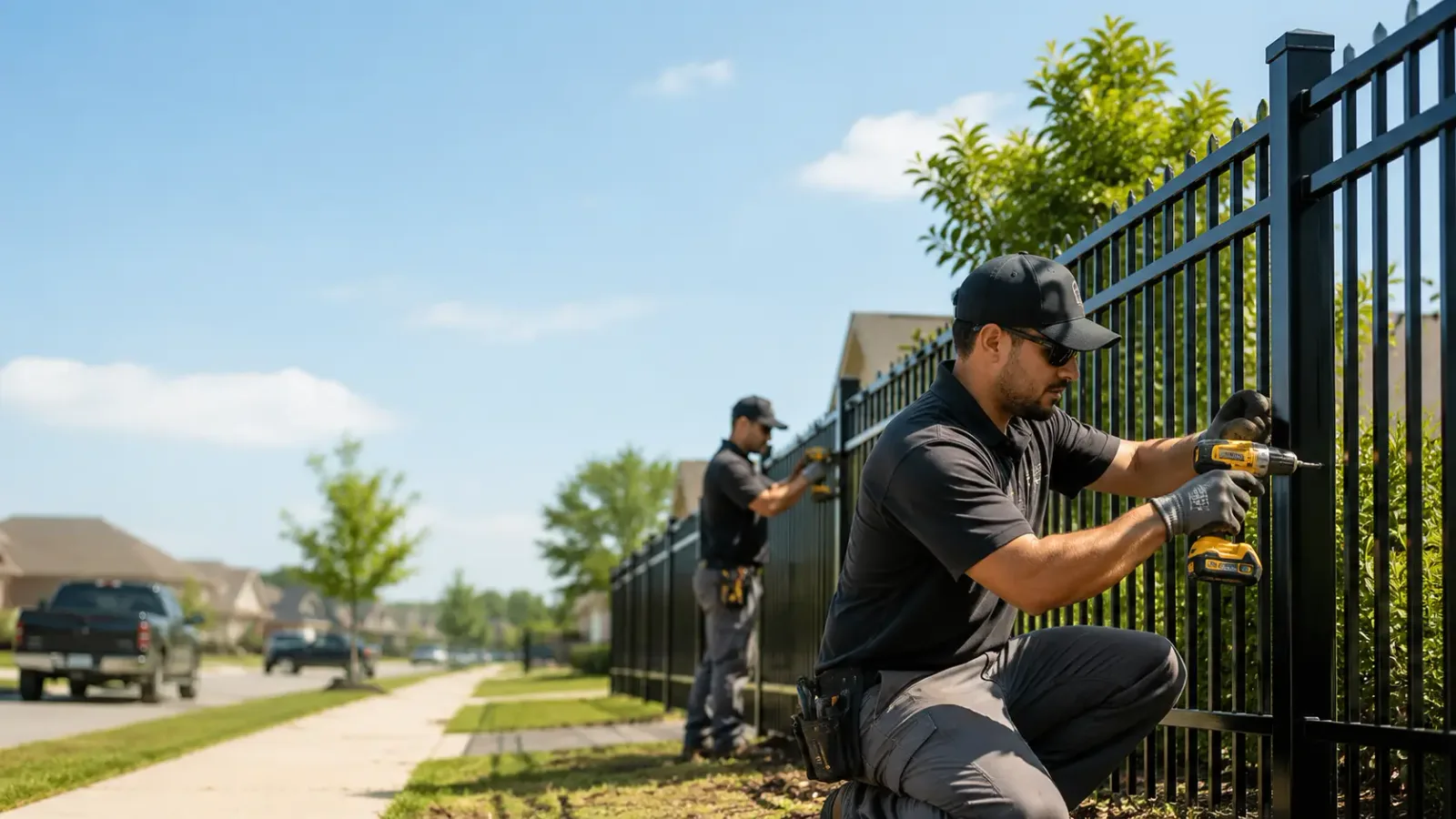 Metal Fence Installation in Port Allen, LA
